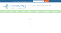 Desktop Screenshot of islandstrong.com